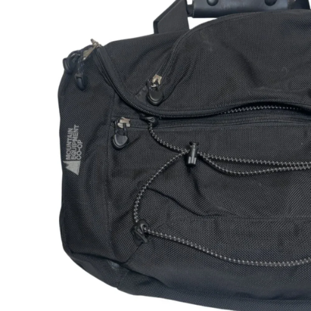 MEC Unisex Convertible Carry On Convertible Backpack In Black Color